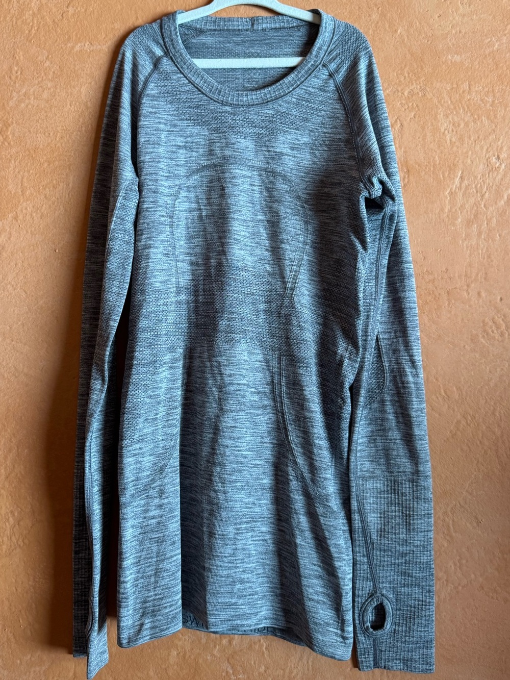 Lululemon Swiftly Tech Long Sleeve Shirt Heathered Gray Size 4